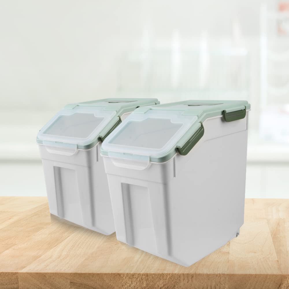 Airtight Flour Storage Container 25lb (2 Count)