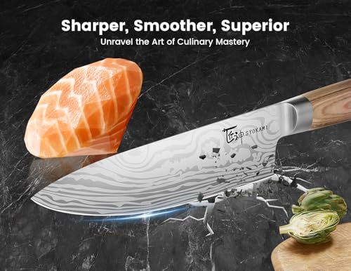 14pcs Chef Knife Set with Roll Bag (14 Count)