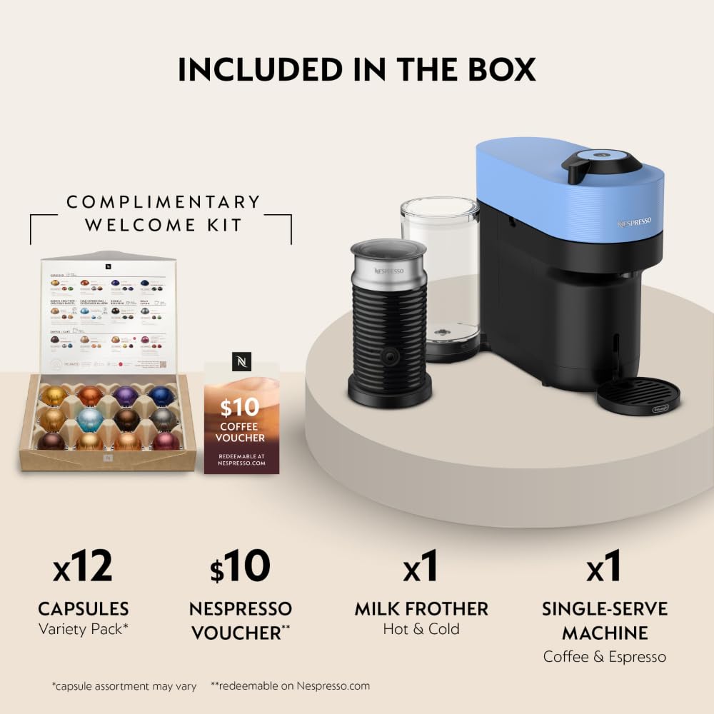 Vertuo Pop+ Coffee Machine with Milk Frother