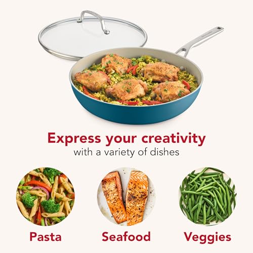 Hard Anodized Ceramic Induction Nonstick Cookware Frying Pan