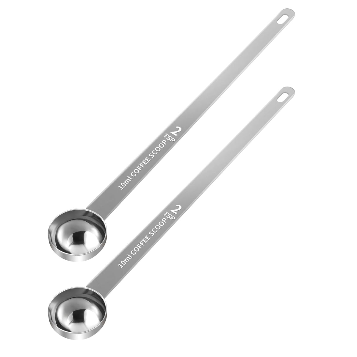 2PCS Extra Long Handle Coffee Scoop (2 Count)