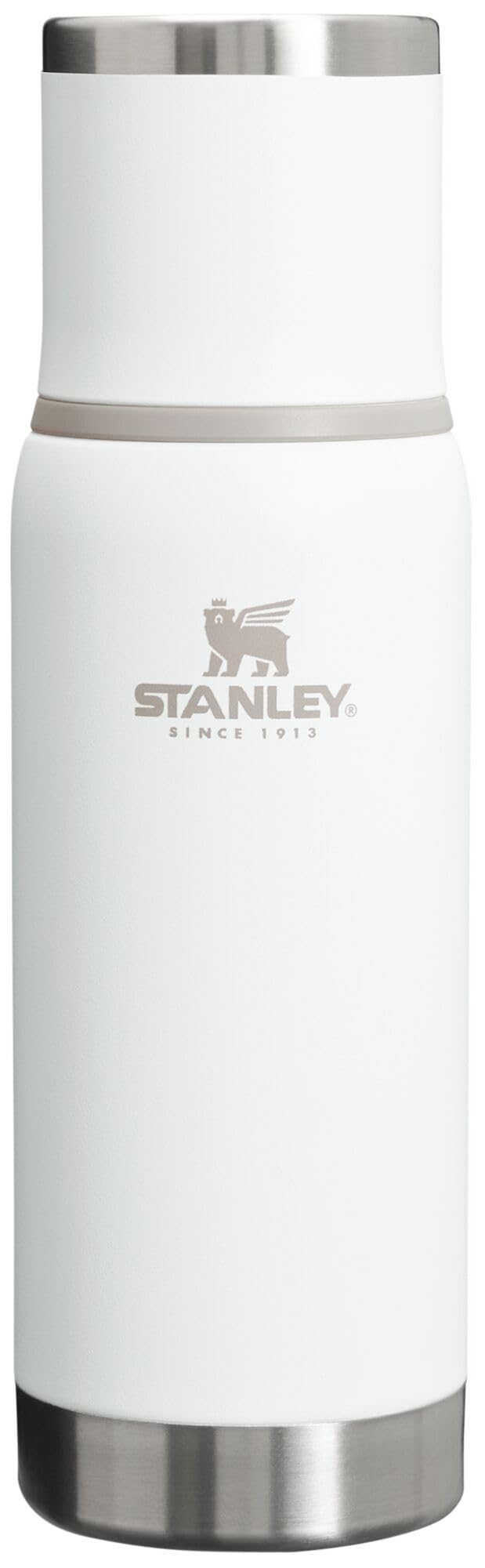 Adventure-To-Go Vacuum Bottle 17 oz | Wide Mouth with Leakproof Cup Lid | Keep Drinks Hot or Cold | Packable for Travel | Insulated Stainless Steel TherThermal Bottle os | BPA-Free | Frost
