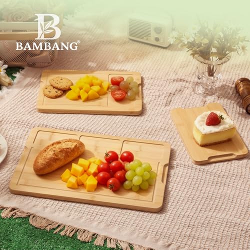 Bamboo Cutting Board Set (3 Count)