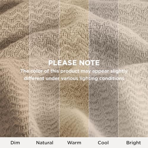 GentleSoft 100% Cotton Blanket Twin XL Size for Bed