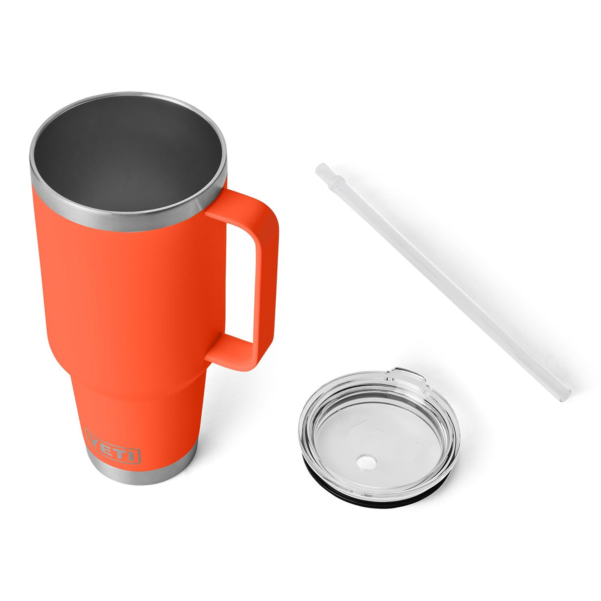 Rambler 42 oz Tumbler with Handle and Straw Lid