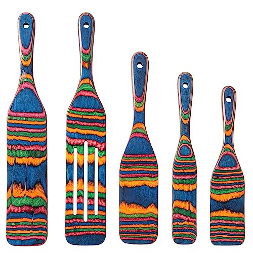 Pakkawood Spurtle Set (5 Count)