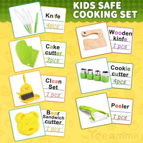Kids Kitchen Tools (19 Count)