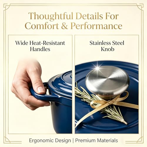 Enameled Cast Iron Cookware Set