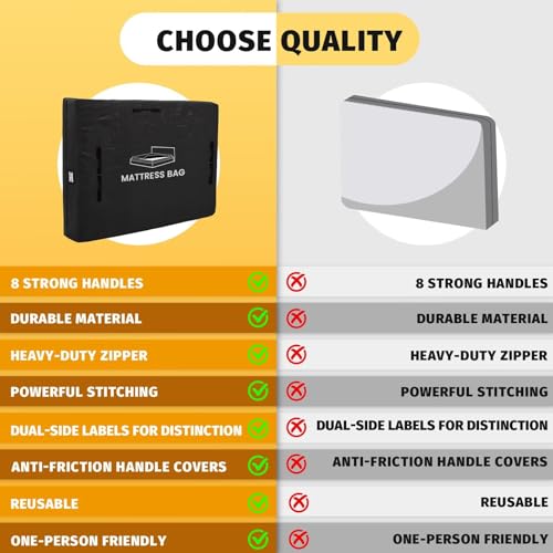 Mattress Bags for Moving and Storage