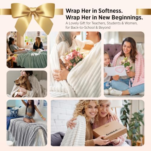 Soft Sage Green Throw Blanket for Couch Decor Gifts 50"x60"