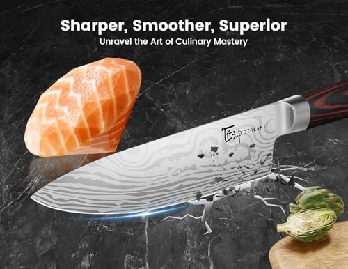 14pcs Chef Knife Set with Roll Bag (14 Count)