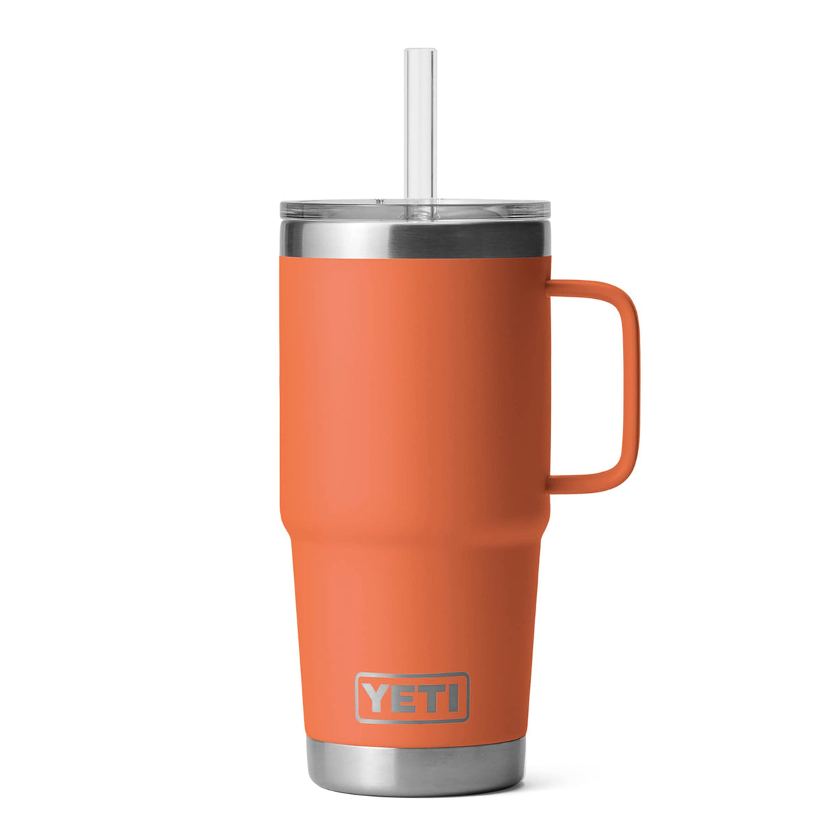 Rambler 25 oz Tumbler with Handle and Straw Lid