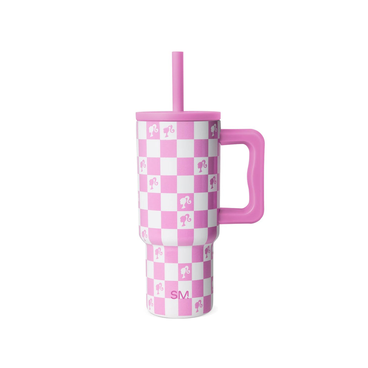 Barbie Kids Tumbler with Straw & Handle
