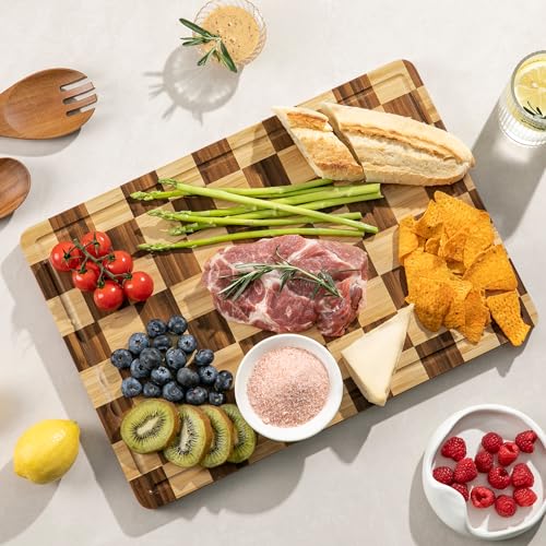 Checkered Cutting Board for Kitchen