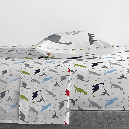 Trend Collector Dinosaur Twin Comforter Set 5 Piece Kids Bedding
