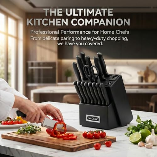 Premium Black Knife Sets