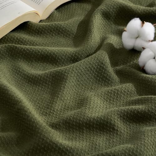 GentleSoft 100% Cotton Blanket King Size for Bed