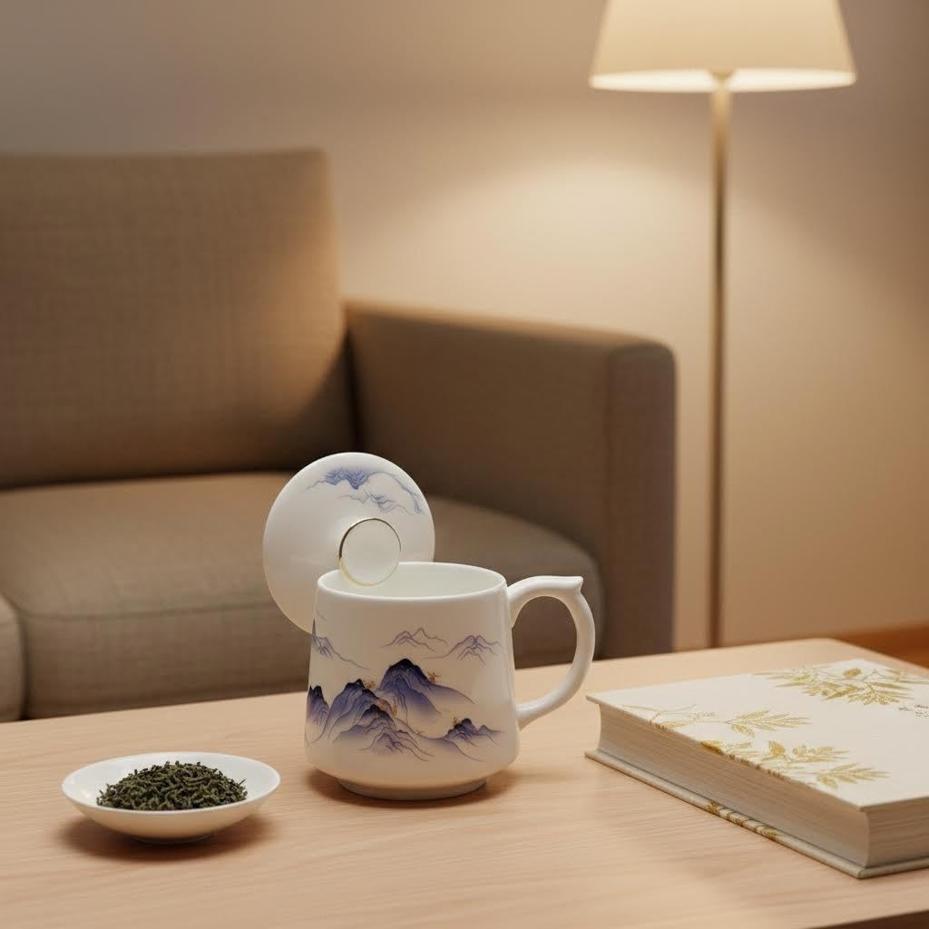 Ceramic tea cups