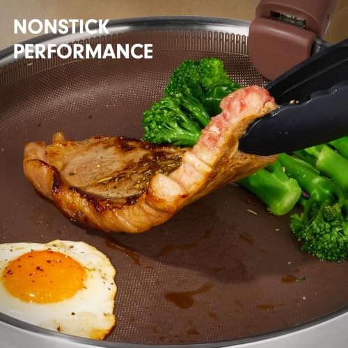 22pcs Hybrid Nonstick Pots and Pans Set