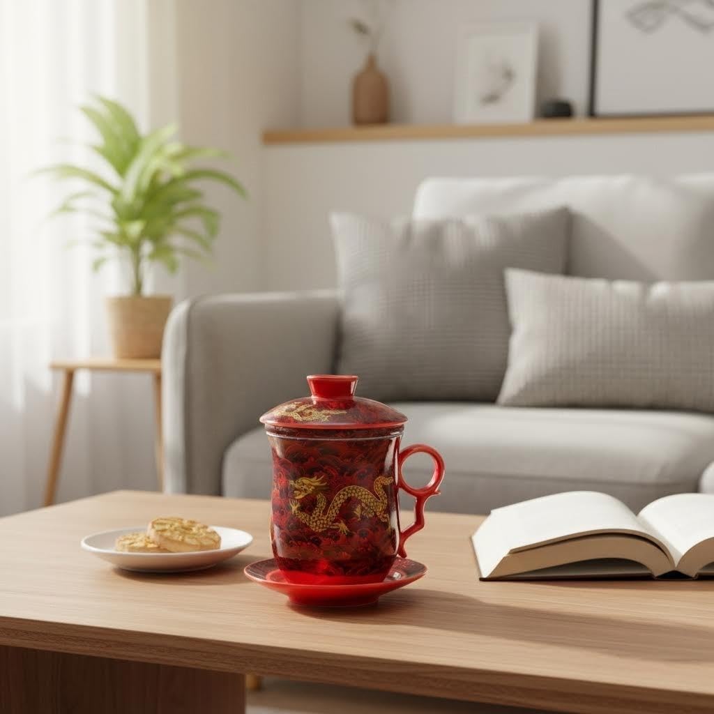 Ceramic tea cups