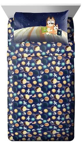 Bluey Bingo Twin Comforter Set 5 Piece Soft Kids Cartoon Bedding