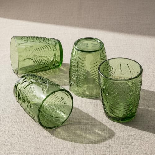 Green Drinking Glasses Set of 8 (8 Count)