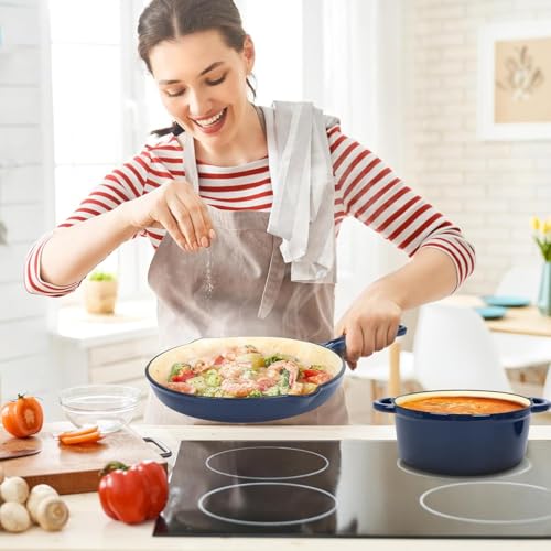 Enamel Cast Iron Cookware Set