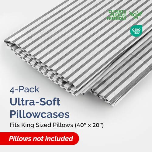 King Pillow Cases Set of 4 (4 Count)