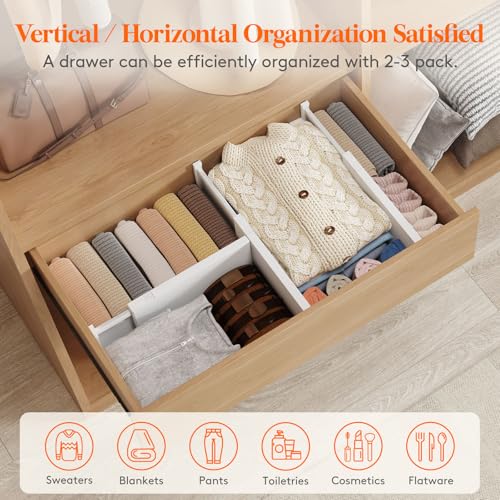 6" Tall Upgrade Drawer Dividers (14 Count)