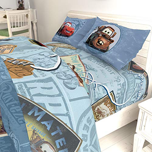 Disney Pixar Cars Kids 7 Piece Full Comforter Set