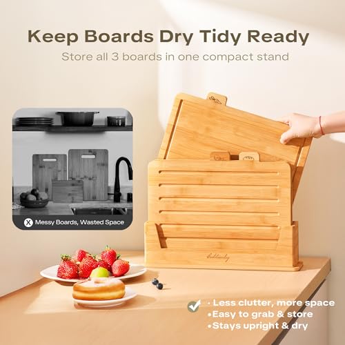 Bamboo Cutting Boards for Kitchen