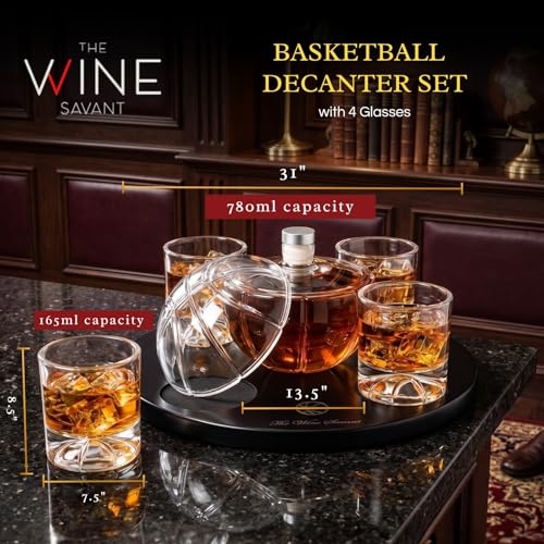 Basketball Decanter Set