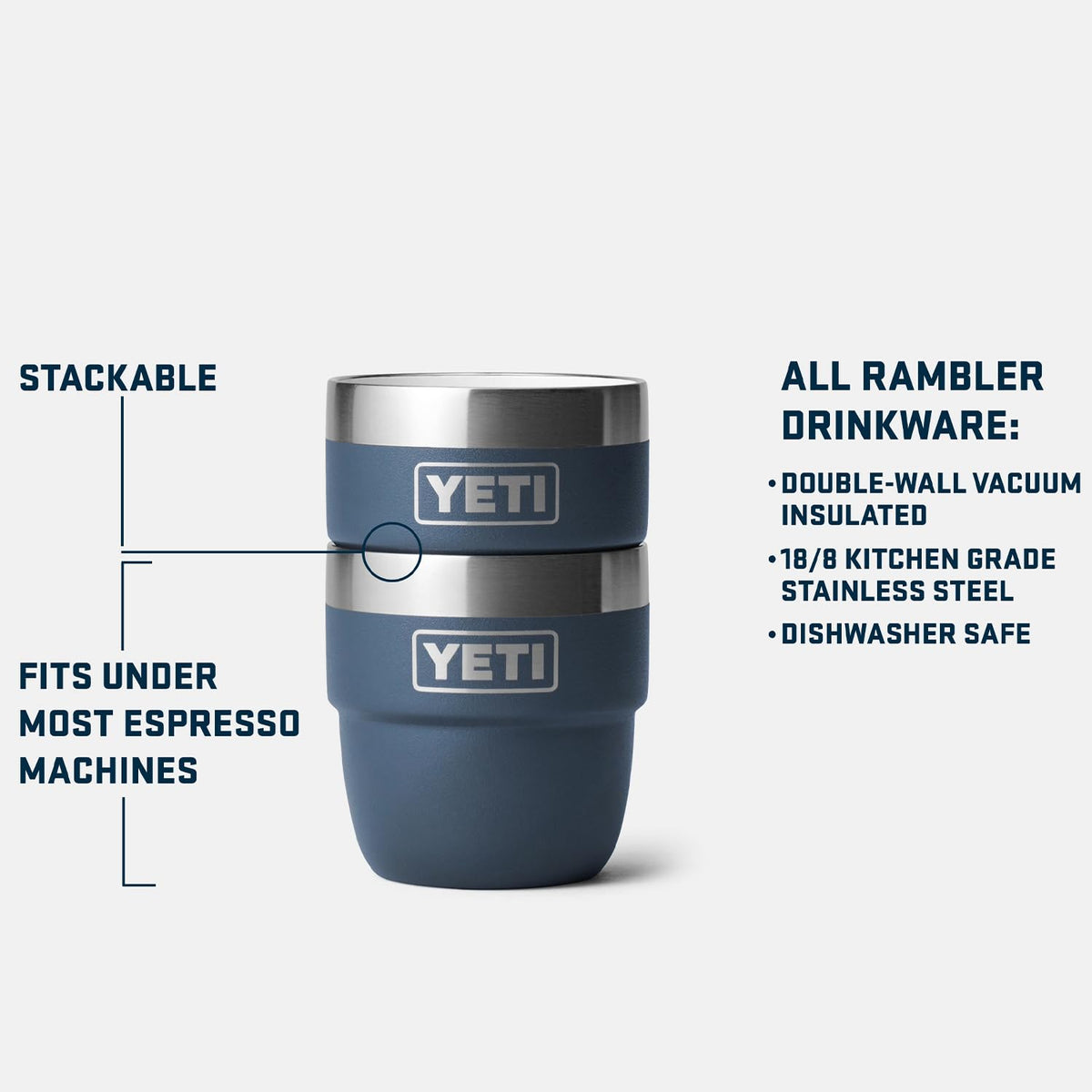 Rambler 4 oz Stackable Cup