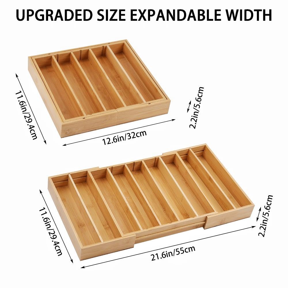 K Cup Holder Bamboo Coffee Pod Holder Drawer Organizer