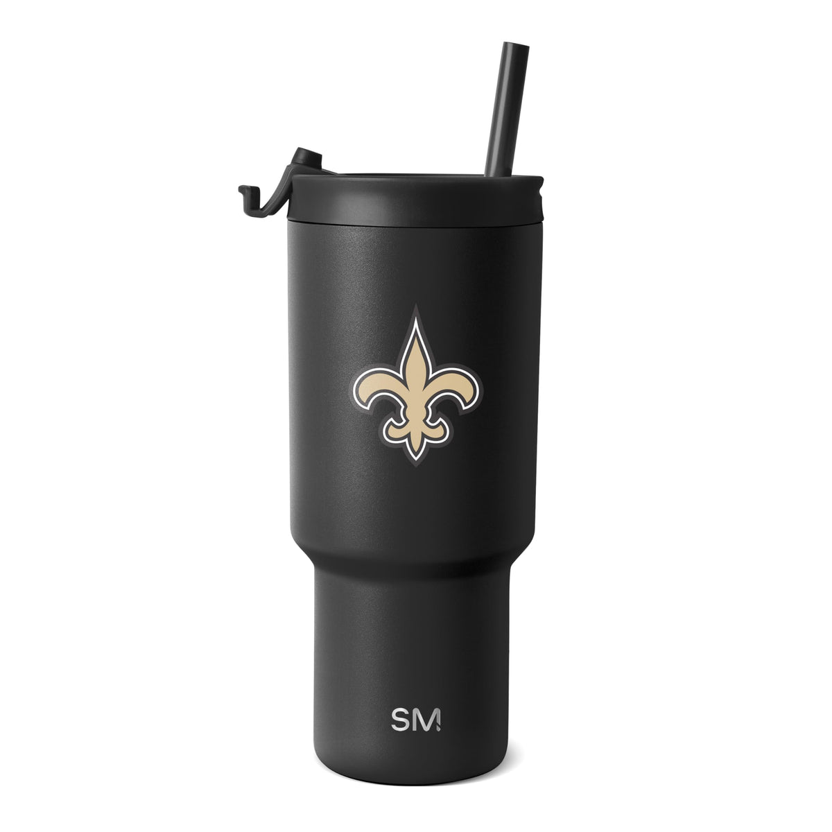 New Orleans Saints Tumbler with Flip Lid
