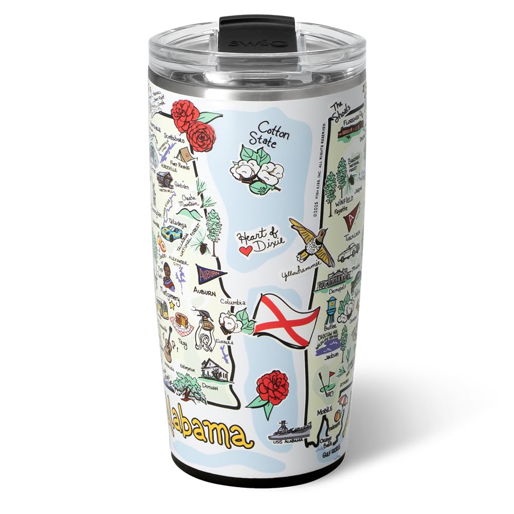 22oz Insulated Travel Mug with Handle & Lid