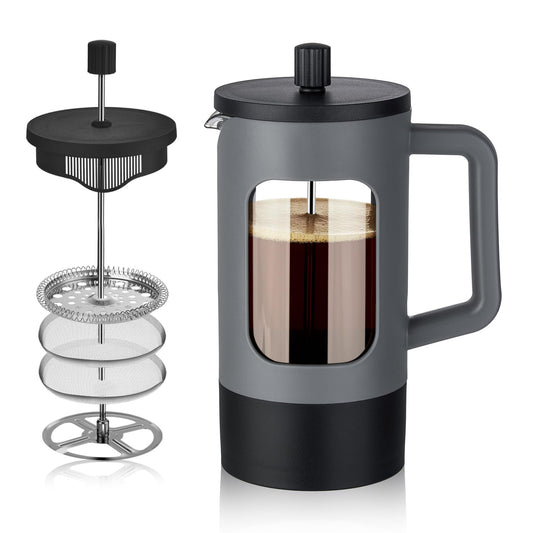 French Press Coffee Maker (4 Count)