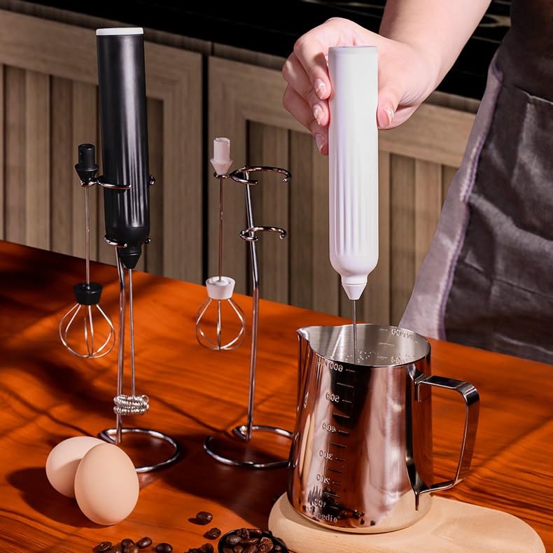 Household Electric Milk Frother Charging Handheld Egg Beater Mixer