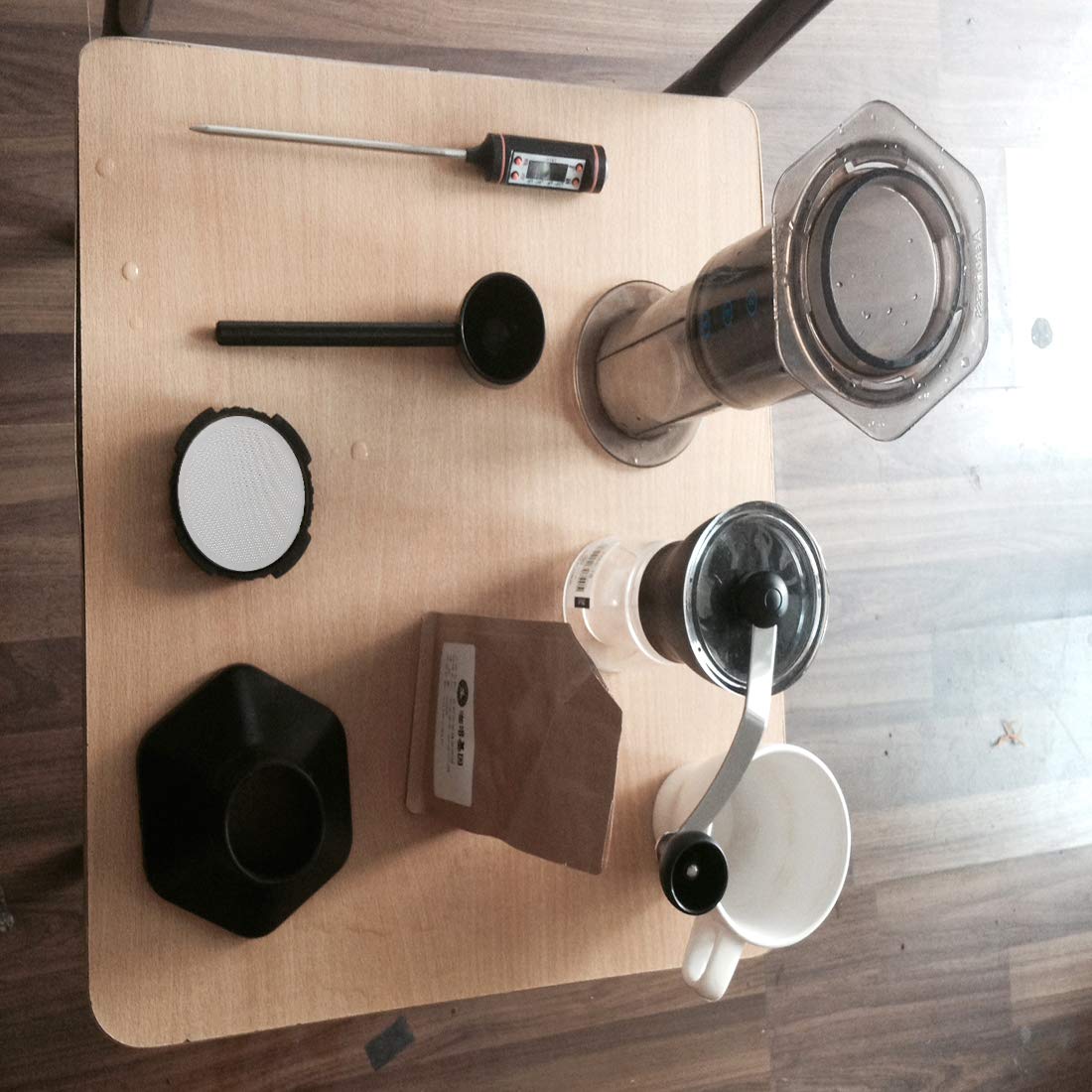 4 Pack Premium Reusable Coffee Filters Compatible with AeroPress Go coffee press (4 Count)