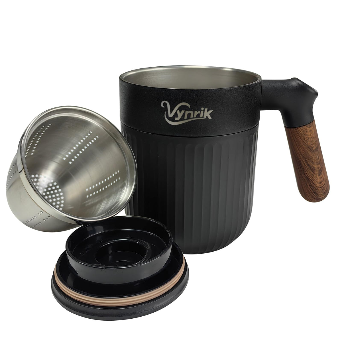 Tea Infuser Cup Doubles As Insulated Coffee Mug