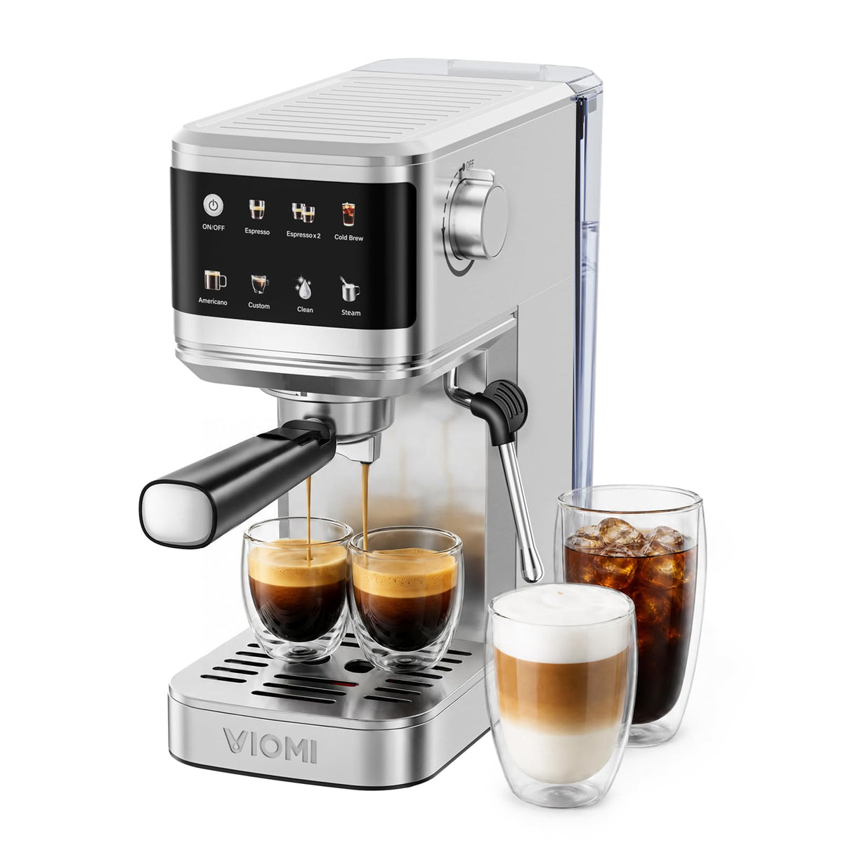 T1A PRO Espresso Machine with Milk Frother