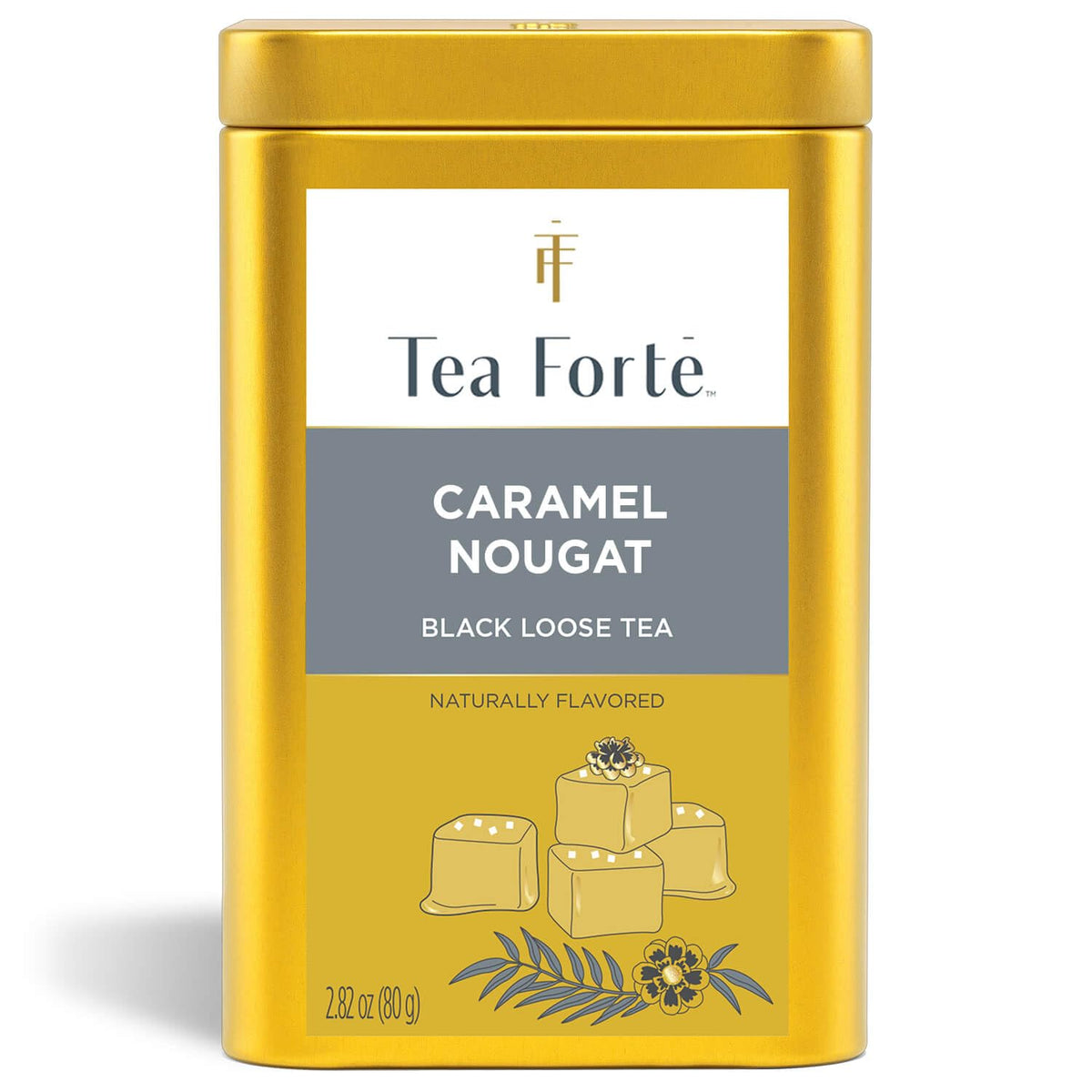 Caramel Nougat Loose Leaf Tea Canister (2.82 Ounce)