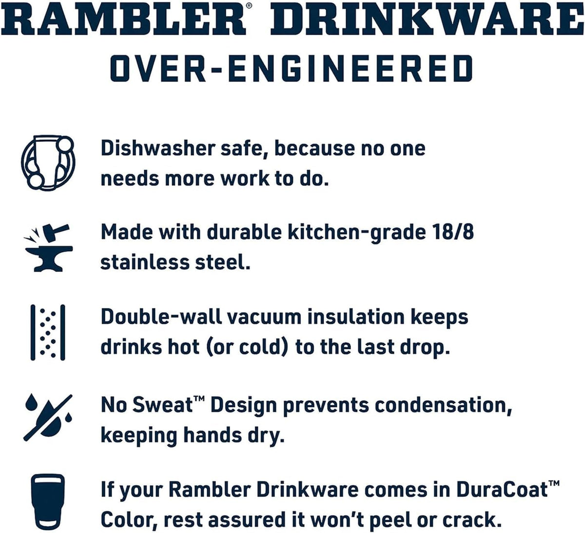 Rambler 20 oz Stackable Tumbler