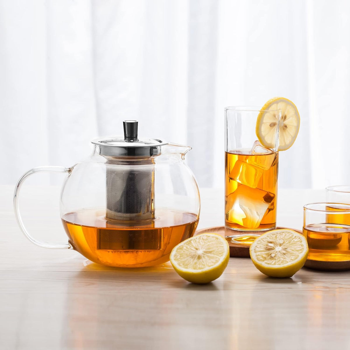 Glass Teapot with Removable Infuser