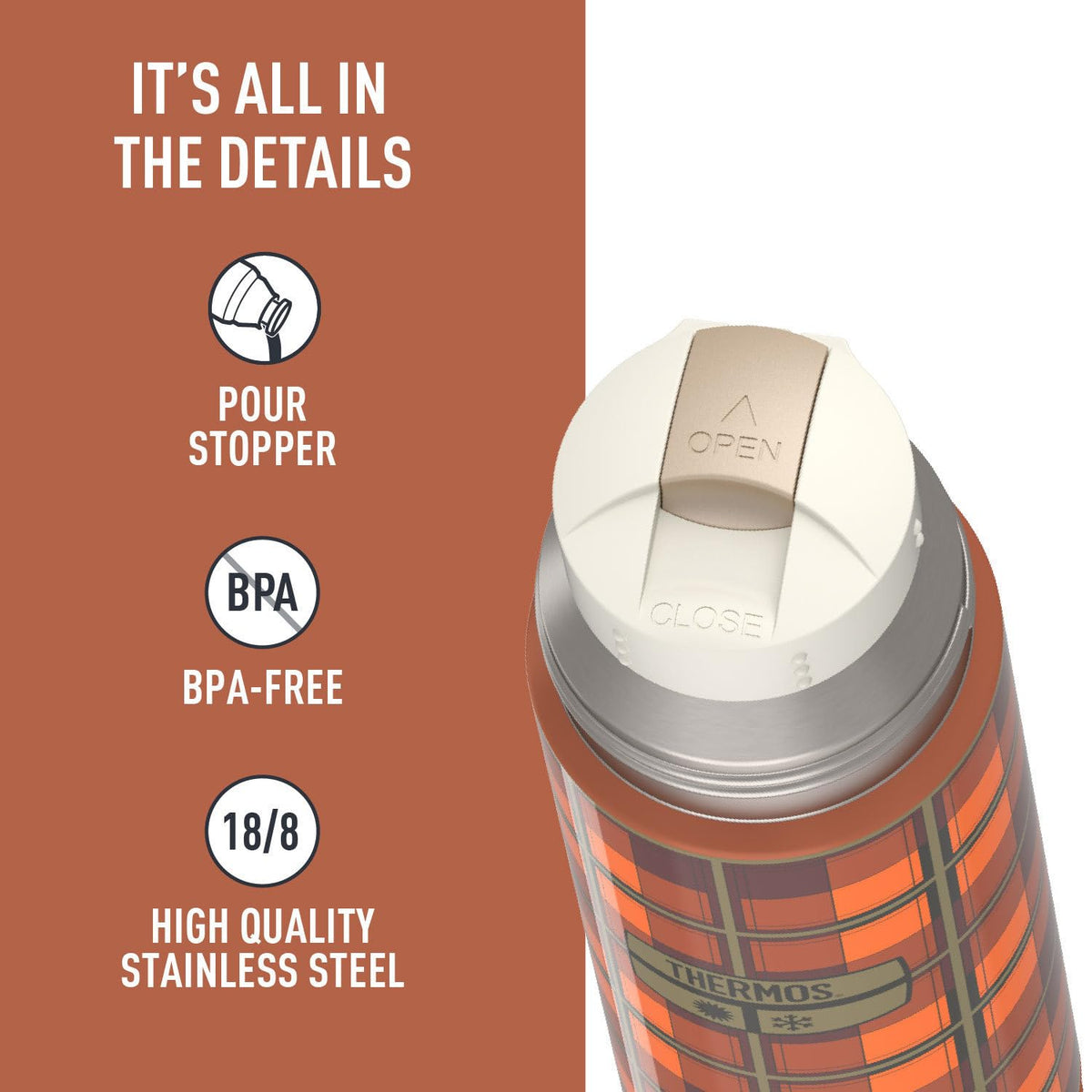 16 oz. Stainless Steel Beverage Bottle