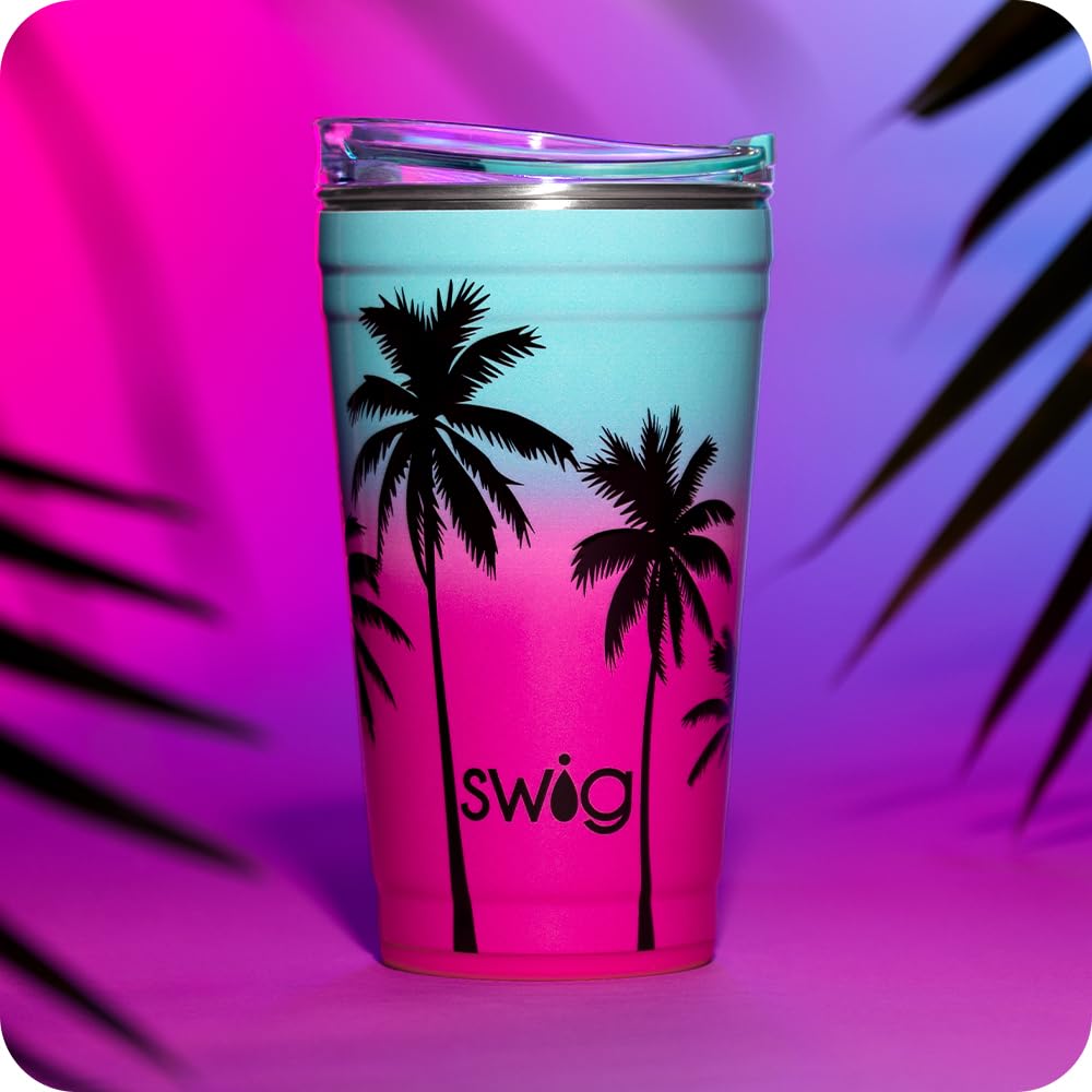 24oz Insulated Party Cup with EZ Slider Lid