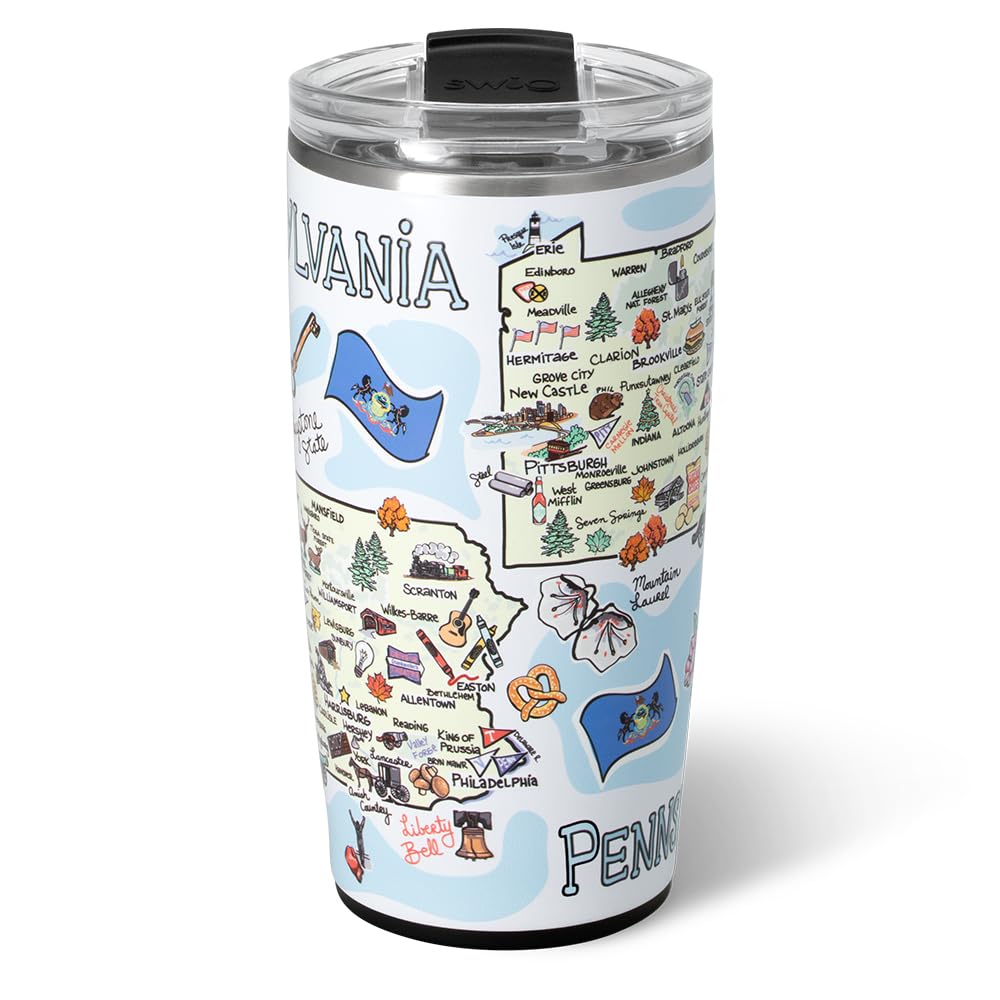 22oz Insulated Travel Mug with Handle & Lid