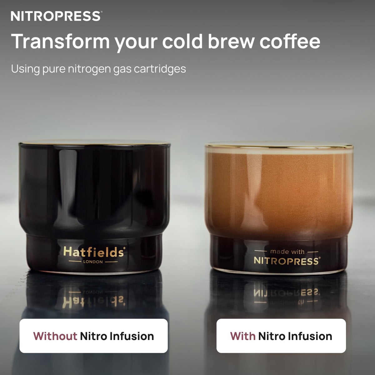 NitroPress Pure Nitrogen Cartridges (10 Count)