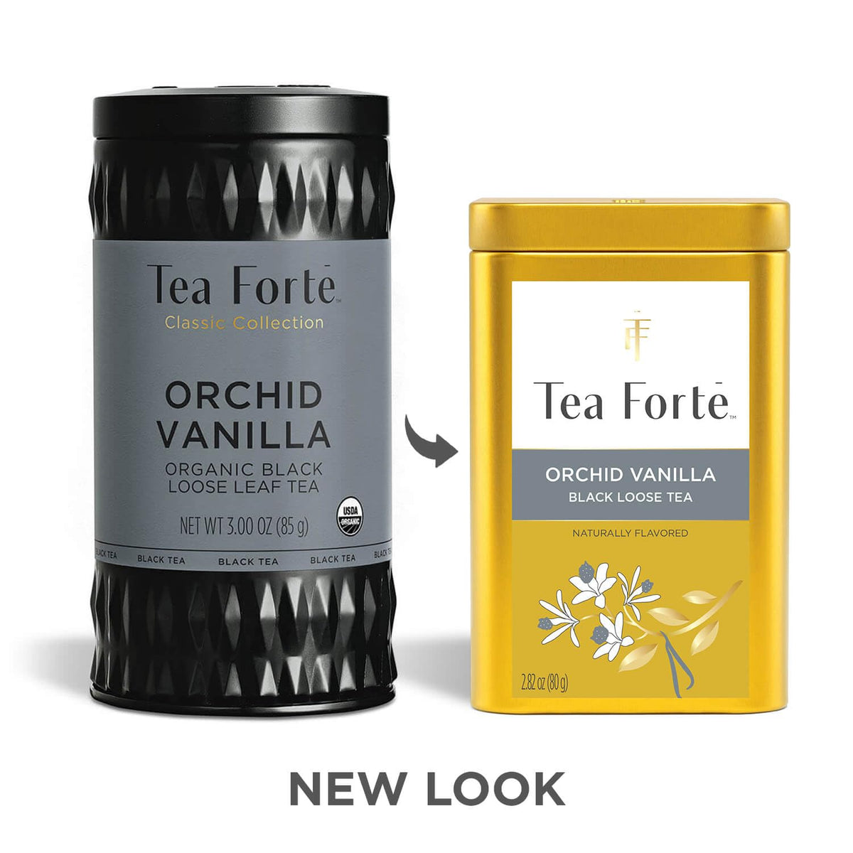 Orchid Vanilla Loose Leaf Tea Canister (2.82 Ounce)