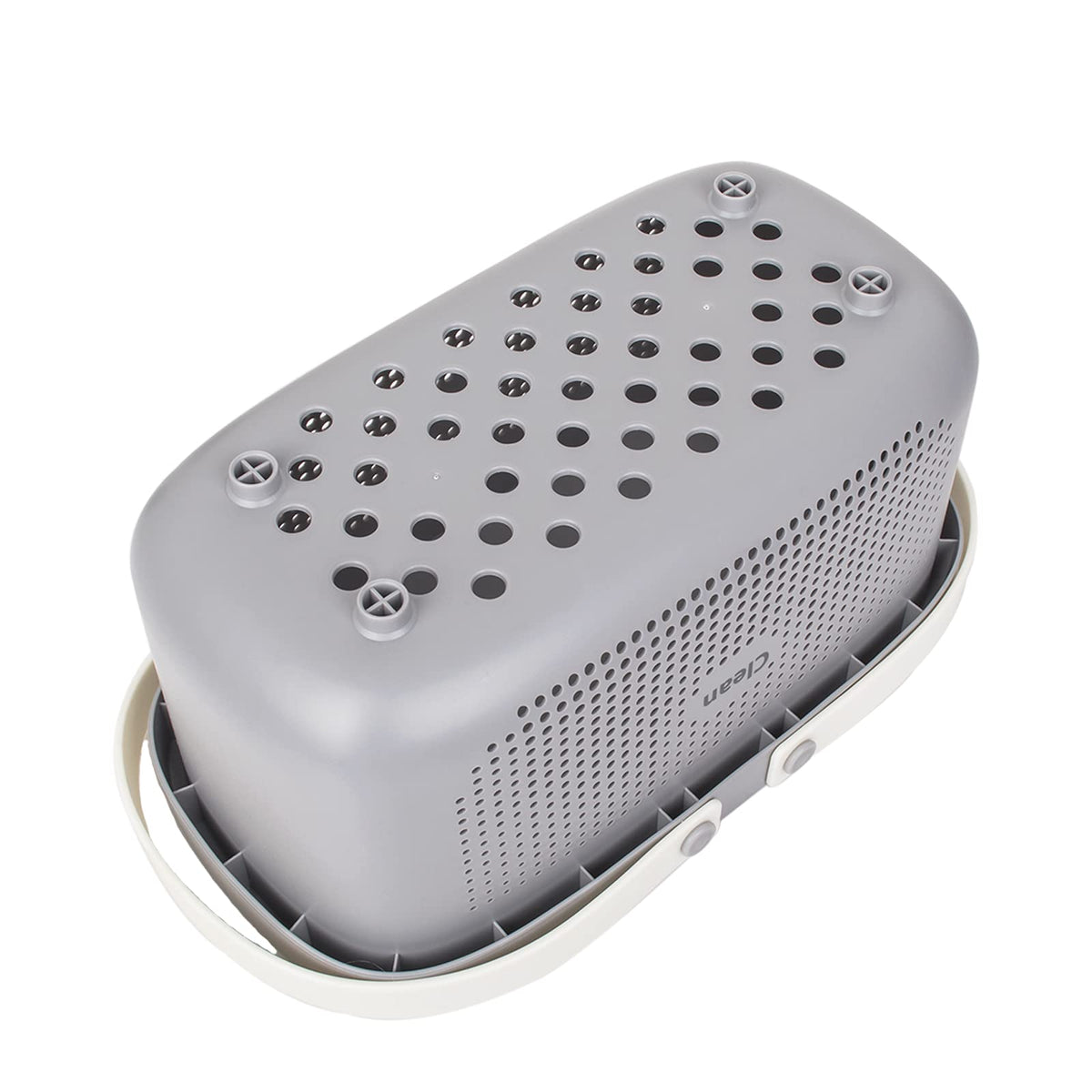 Plastic Storage Basket with Handle Portable Shower Caddy Tote Organizer Basket Bin for Bathroom Kitchen Dorm Room Bedroom